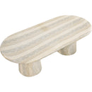 Meridian Cosenza Travertine 96" Travertine Finish Concrete Dining Table (3 Boxes) IMAGE 6