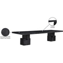 Meridian Anzio Black Dining Table (3 Boxes) IMAGE 15