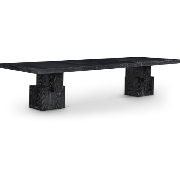 Meridian Anzio Black Dining Table (3 Boxes) IMAGE 1