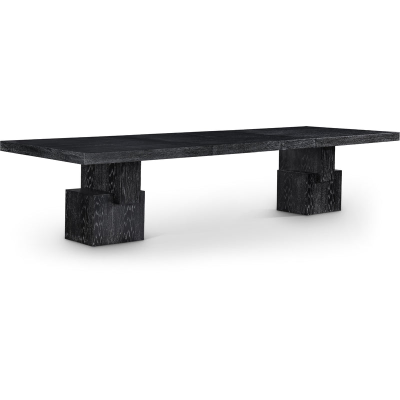 Meridian Anzio Black Dining Table (3 Boxes) IMAGE 1