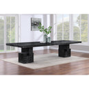Meridian Anzio Black Dining Table (3 Boxes) IMAGE 2