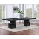 Meridian Anzio Black Dining Table (3 Boxes) IMAGE 3