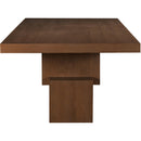 Meridian Anzio Brown Dining Table (3 Boxes) IMAGE 11