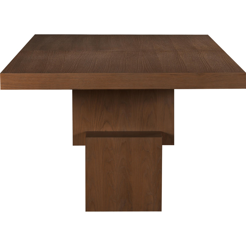 Meridian Anzio Brown Dining Table (3 Boxes) IMAGE 12