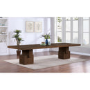 Meridian Anzio Brown Dining Table (3 Boxes) IMAGE 2