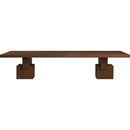 Meridian Anzio Brown Dining Table (3 Boxes) IMAGE 7