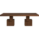 Meridian Anzio Brown Dining Table (3 Boxes) IMAGE 9