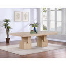 Meridian Anzio Oak Dining Table (3 Boxes) IMAGE 4
