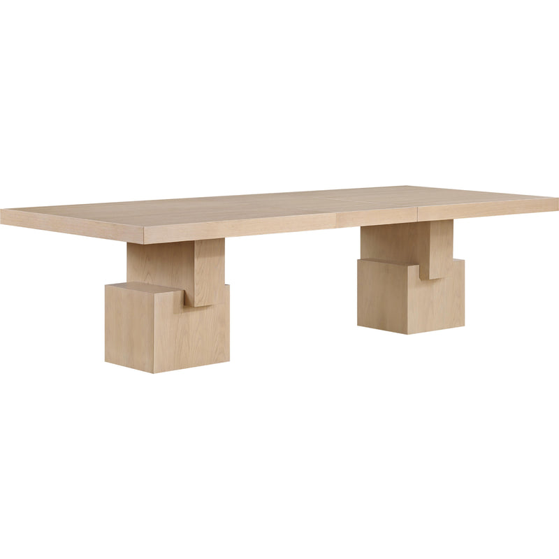 Meridian Anzio Oak Dining Table (3 Boxes) IMAGE 5