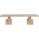 Meridian Anzio Oak Dining Table (3 Boxes) IMAGE 8