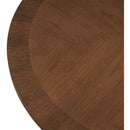 Meridian Belinda Brown Oak Veneer Dining Table IMAGE 5