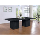 Meridian Belinda Black Modular Dining Table IMAGE 2