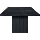 Meridian Belinda Black Modular Dining Table IMAGE 4