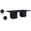 Meridian Belinda Black Modular Dining Table IMAGE 8