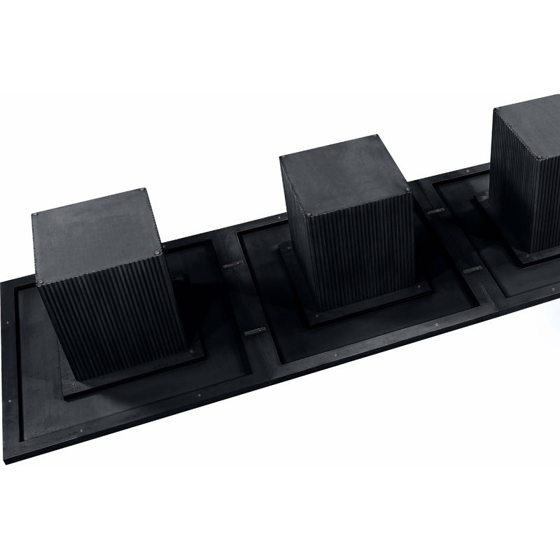 Meridian Belinda Black Modular Dining Table IMAGE 5