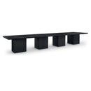 Meridian Belinda Black Modular Dining Table IMAGE 1