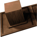 Meridian Belinda Brown Oak Veneer Dining Table IMAGE 6