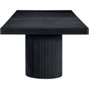 Meridian Belinda Black Dining Table (3 Boxes) IMAGE 10