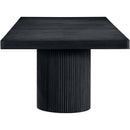 Meridian Belinda Black Dining Table (3 Boxes) IMAGE 11