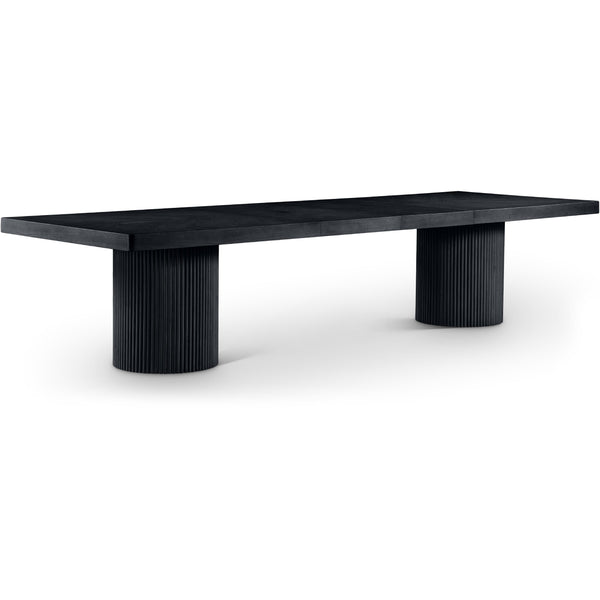 Meridian Belinda Black Dining Table (3 Boxes) IMAGE 1