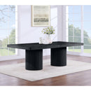 Meridian Belinda Black Dining Table (3 Boxes) IMAGE 4