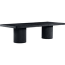 Meridian Belinda Black Dining Table (3 Boxes) IMAGE 5
