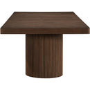 Meridian Belinda Brown Dining Table (3 Boxes) IMAGE 11