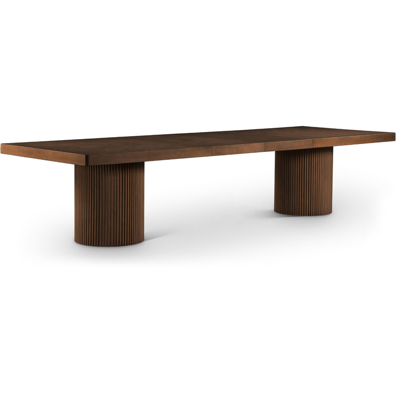 Meridian Belinda Brown Dining Table (3 Boxes) IMAGE 1