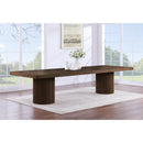 Meridian Belinda Brown Dining Table (3 Boxes) IMAGE 2