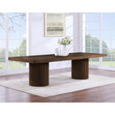 Meridian Belinda Brown Dining Table (3 Boxes) IMAGE 3