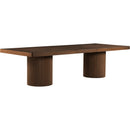 Meridian Belinda Brown Dining Table (3 Boxes) IMAGE 5
