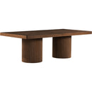 Meridian Belinda Brown Dining Table (3 Boxes) IMAGE 6