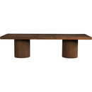 Meridian Belinda Brown Dining Table (3 Boxes) IMAGE 8