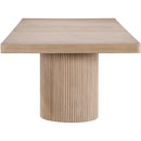 Meridian Belinda Natural Dining Table (3 Boxes) IMAGE 11
