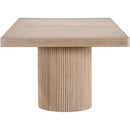 Meridian Belinda Natural Dining Table (3 Boxes) IMAGE 12
