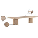 Meridian Belinda Natural Dining Table (3 Boxes) IMAGE 15