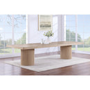 Meridian Belinda Natural Dining Table (3 Boxes) IMAGE 2