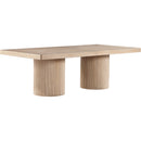 Meridian Belinda Natural Dining Table (3 Boxes) IMAGE 6