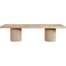 Meridian Belinda Natural Dining Table (3 Boxes) IMAGE 8