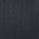  Meridian Mohari 112" / 136" / 160" Black Solid Wood And Oak Veneer Dining Table IMAGE 13