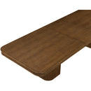  Meridian Mohari 112" / 136" / 160" Brown Solid Wood And Oak Veneer Dining Table IMAGE 12