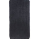 Meridian Benson Black Microsuede Corduroy Fabric Dining Chair IMAGE 5