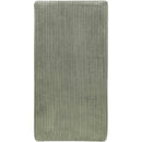 Meridian Benson Green Microsuede Corduroy Fabric Dining Chair IMAGE 5