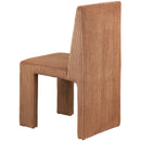 Meridian Benson Saddle Microsuede Corduroy Fabric Dining Chair IMAGE 6
