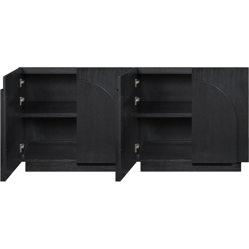 Meridian Navona Black Sideboard/Buffet IMAGE 4