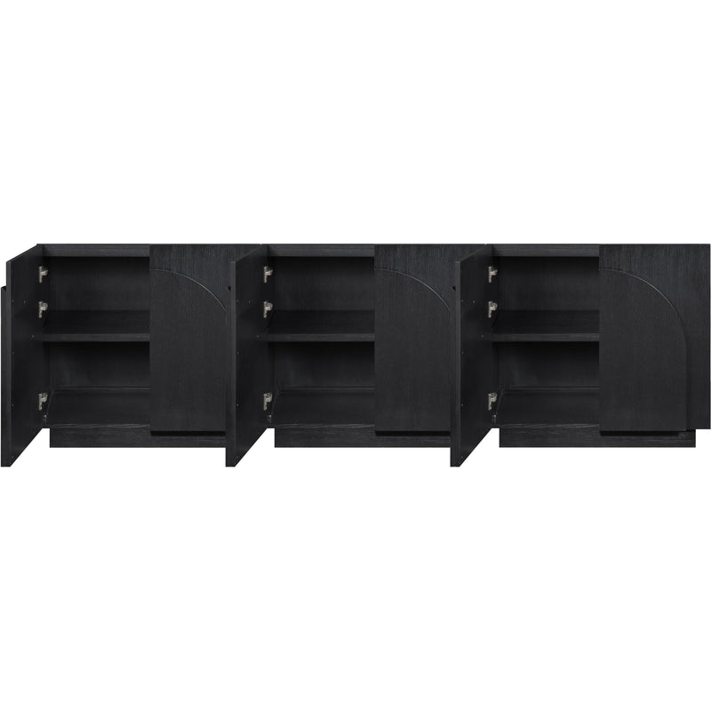 Meridian Navona Black Sideboard/Buffet IMAGE 4