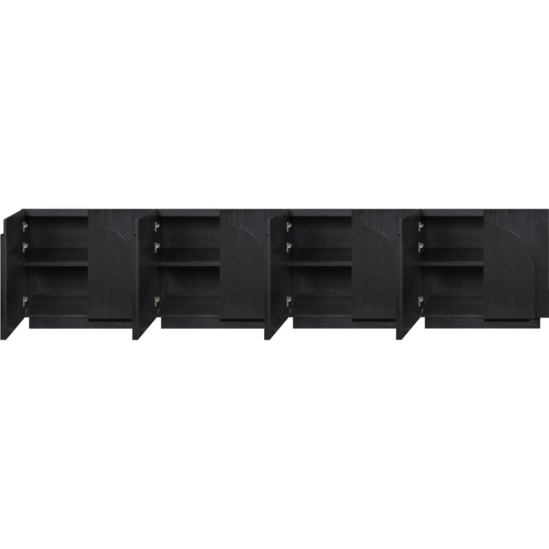 Meridian Navona Black Sideboard/Buffet IMAGE 4