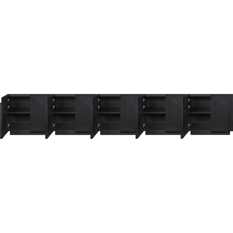Meridian Navona Black Sideboard/Buffet IMAGE 4