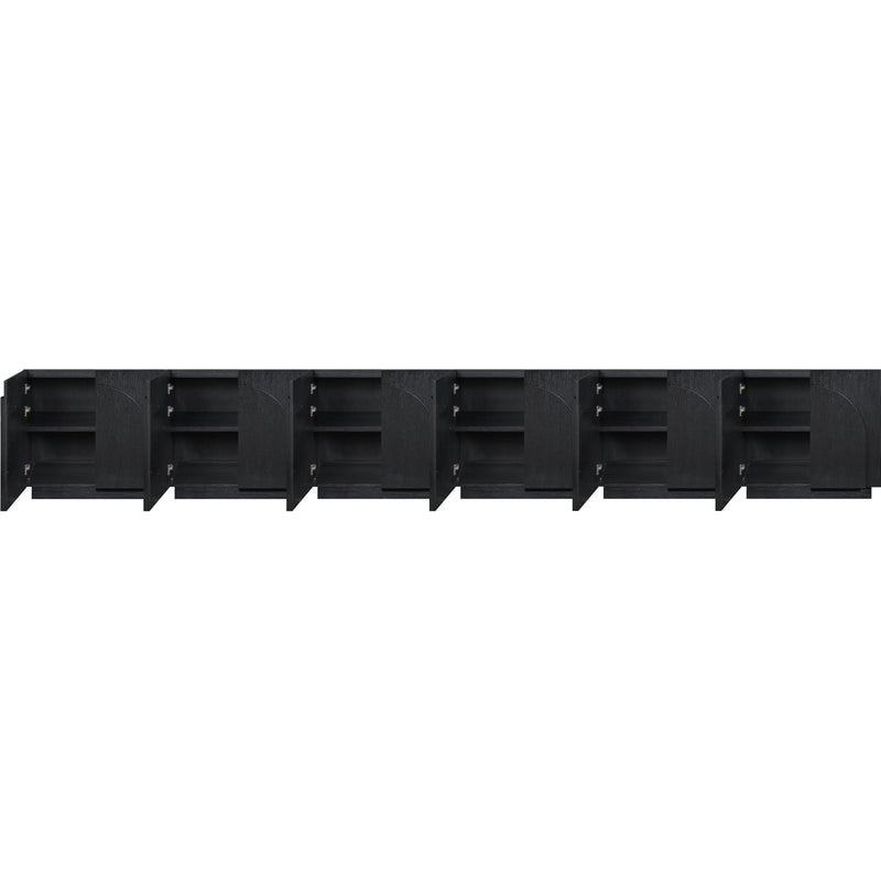 Meridian Navona Black Sideboard/Buffet IMAGE 4