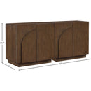 Meridian Navona Brown Sideboard/Buffet IMAGE 10
